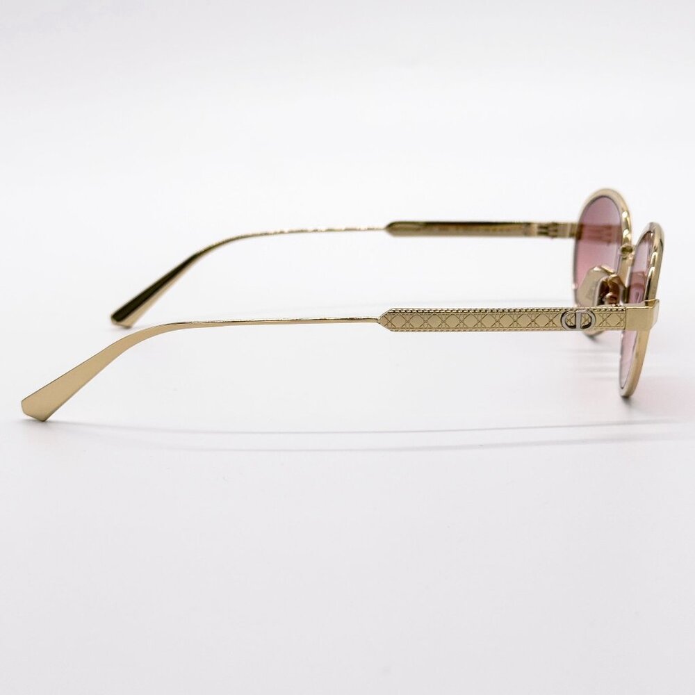 NEW DIOR DIORCANNAGE R1U B0R6 SUNGLASSES WOMEN GOLD EYEWEAR - Picture 7 of 10